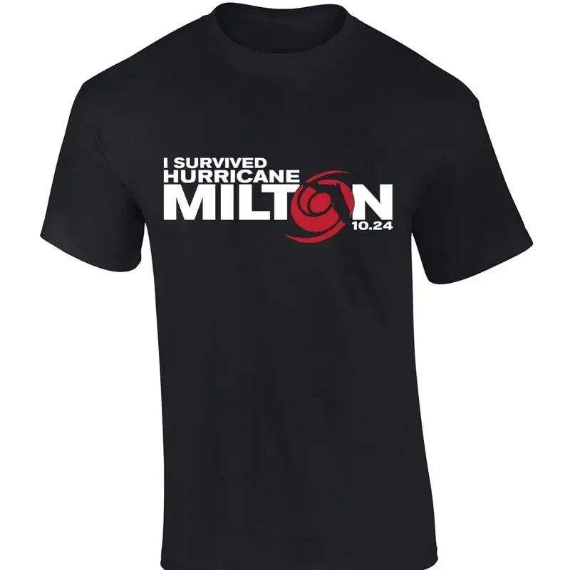 Trenz Shirt Company I Survived Hurricane Milton October 2024 Short Sleeve