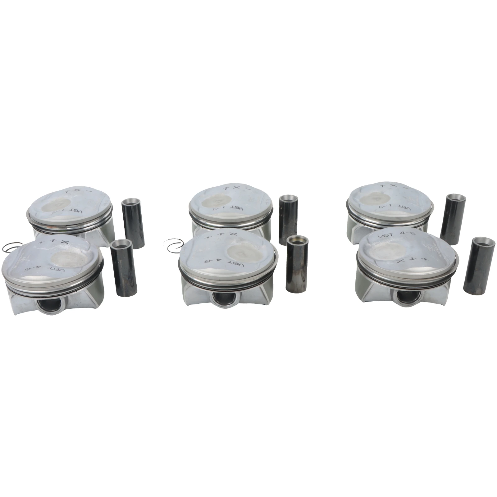 94610306007 94610306107 94610306119   6 SZTUK części samochodowych Zestaw pierścieni tłokowych STD Φ96mm Do Porsche Macan Panamera S 4S 3.0T V6 970 95B