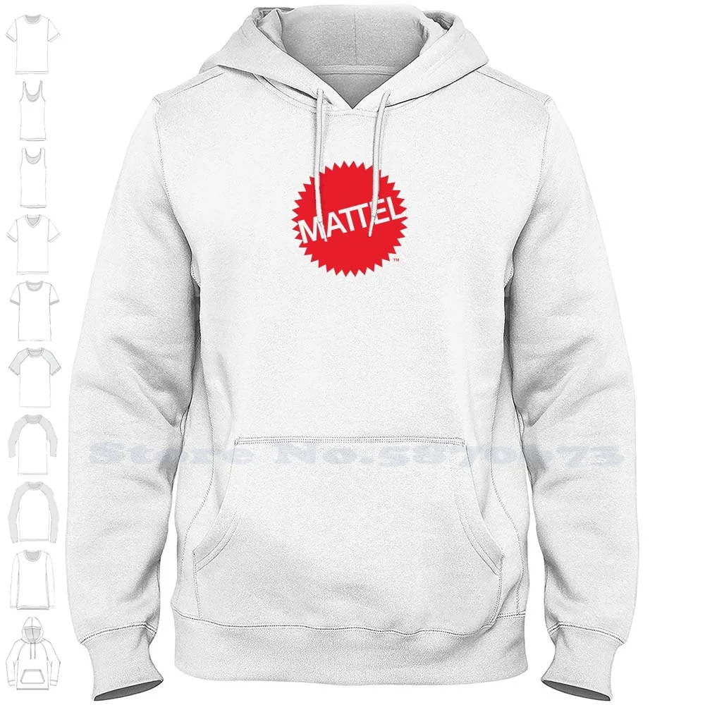 Mattel Logo High-quality Hoodie 100% Cotton Sweatshirt