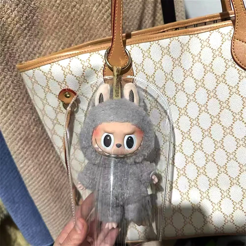 

Clear Outdoor Pouch Transparent Doll Bag Protecting For Nendoroid Anime Plush Keychain Dolls AC Toys Anime Figure Garage Kit Toy