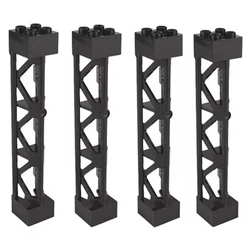 Moc Building Blocks spare part 58827 Telegraph Pole Iron Frame Support 2x2x10 Girder DIY Bricks Compatible with Architecture Toy