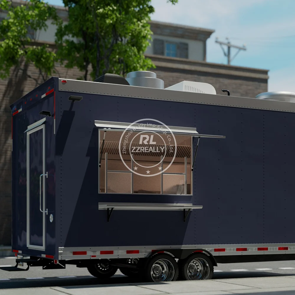 2024 UK Mobile Restaurant Food Truck Catering Trailer Cafe Kiosk Bier Bar Cart Airstream Anhänger