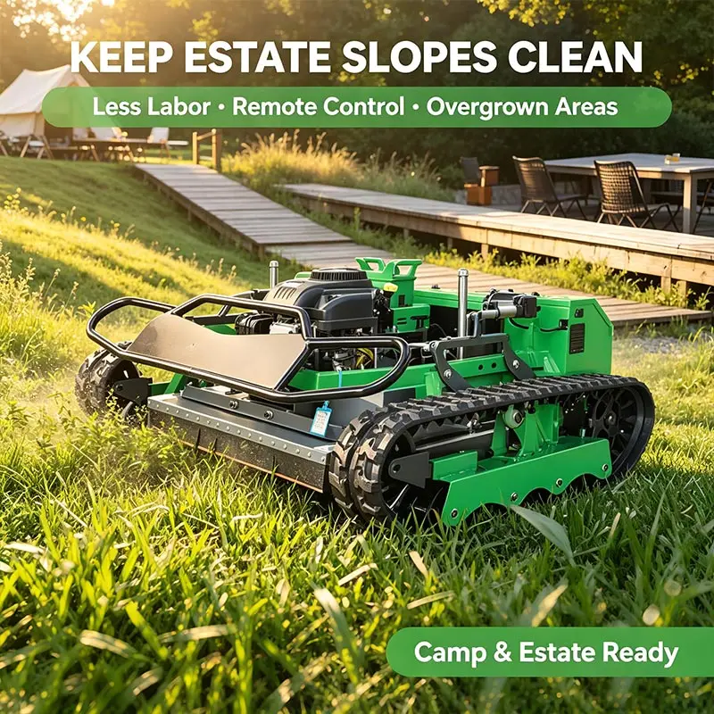 Robot Lawn Mower Automatic GPS with No Wire for Large Commercial Lawns Robot Lawn Mower