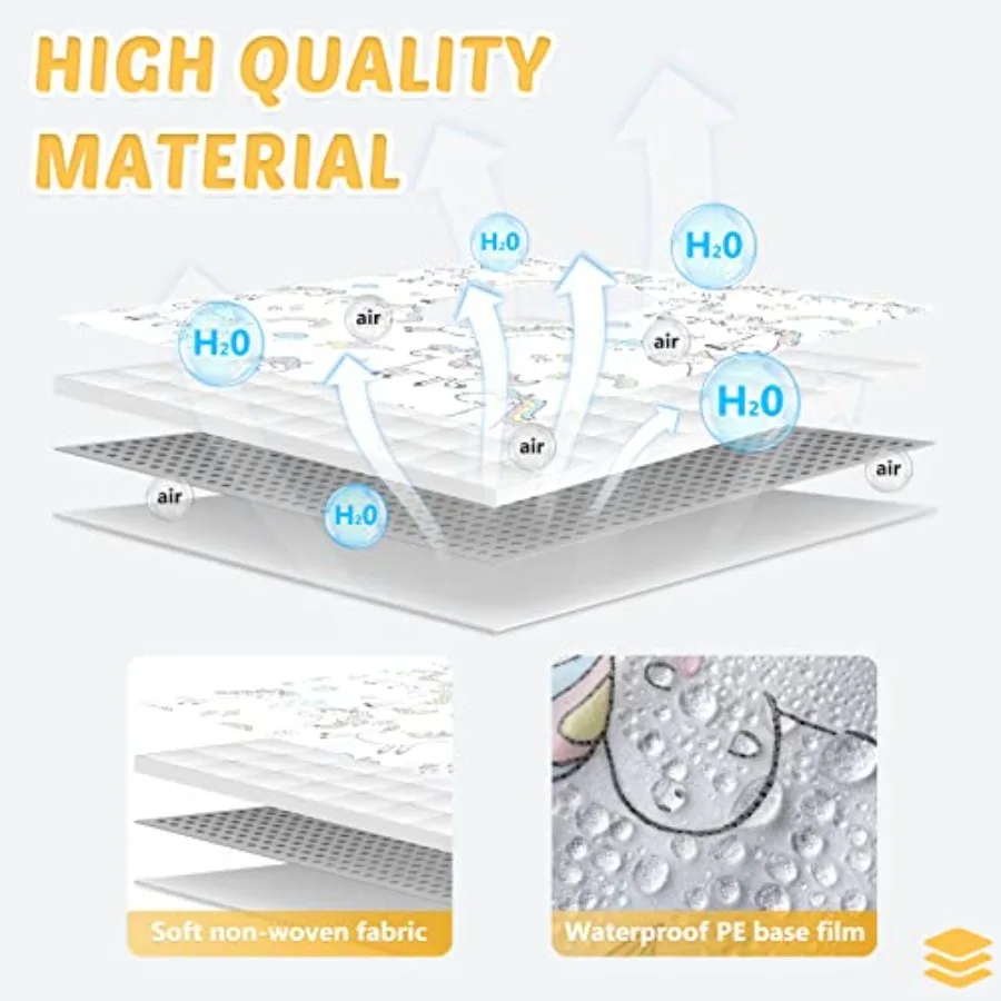 40 Pcs Disposable Toilet Seat Covers for and Toddlers Extra Large Paper Potty Seat Liners Individually Wrapped Portable and Hyg