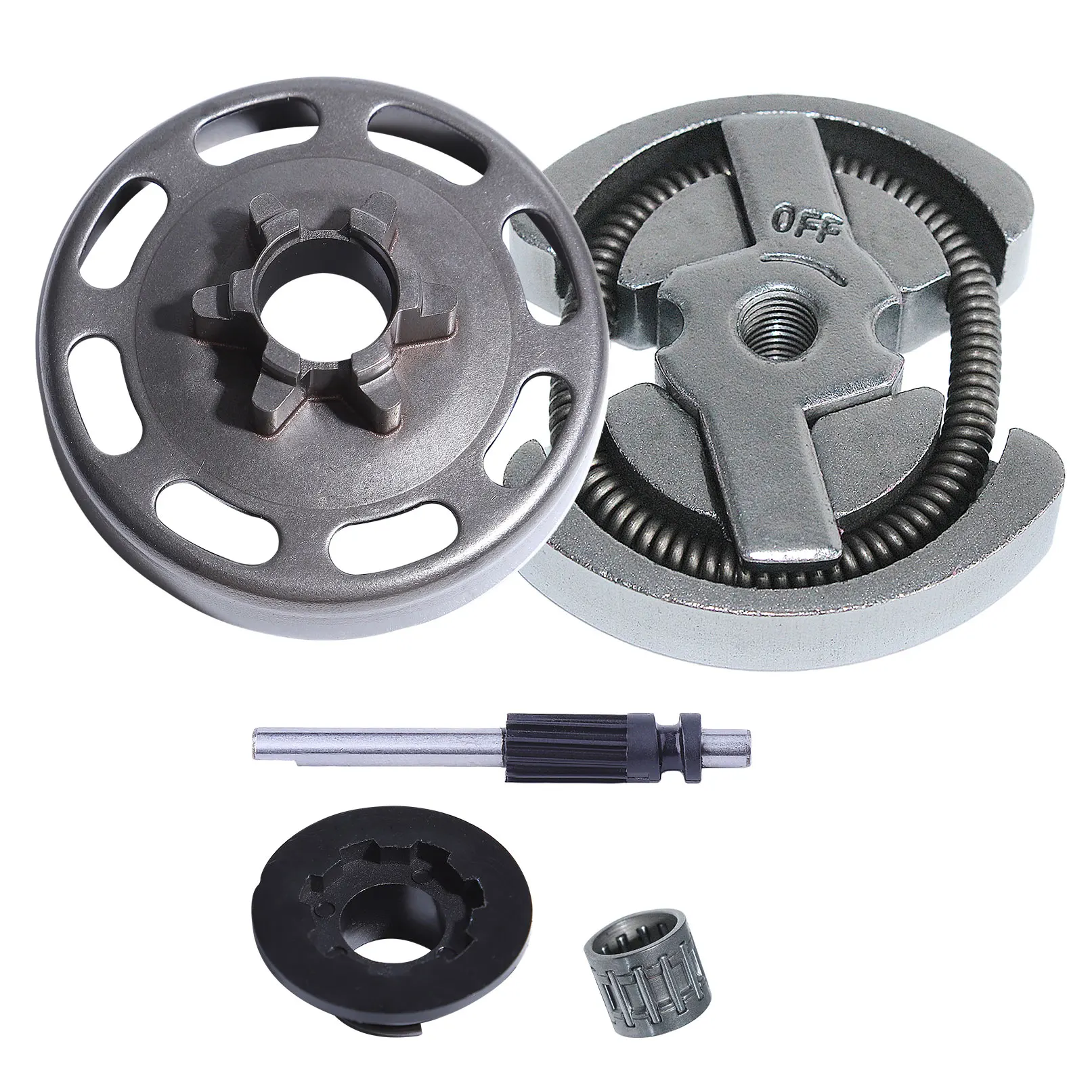 325 pollici 7T frizione e tamburo frizione con Kit cuscinetto pompa olio per motosega Husqvarna 435 435E 440 440E Jonsered CS2240 parte 505441501