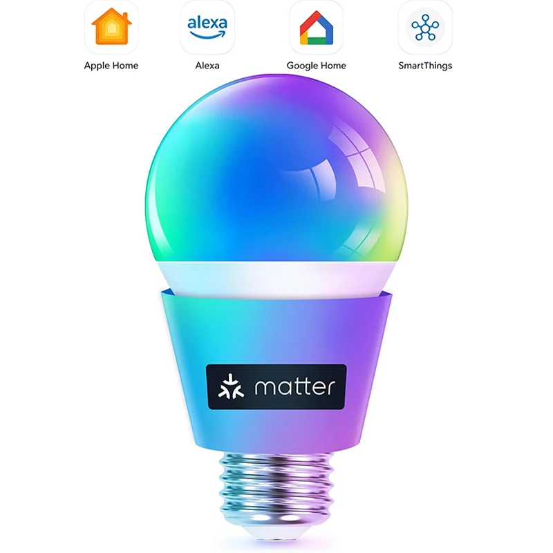 lampada-inteligente-matter-com-wi-fi-modelo-e27-com-intensidade-de-luz-ajustavel-led-rgb-800-lumens-10w-compativel-com-apple-homekit-alexa-e-google-home-com-controlo-por-voz