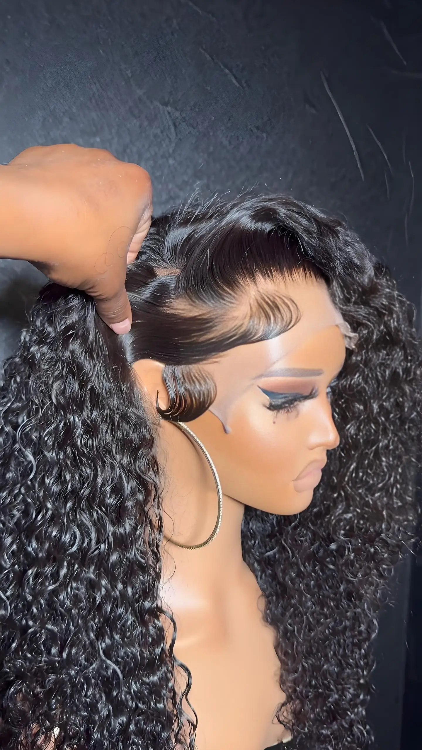 

Прозрачные HD-парики с глубокой волной 13x4 и 13x6, из натуральных волос, плотность 250%, с рыхлыми кудрями, 360-градусные, полностью предварительно прорезиненные, для женщин