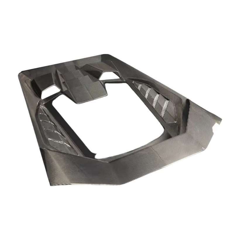 

Tecnica Style Dry Carbon Fiber Rear Bonnet for Lamborghini Huracan LP580 LP610