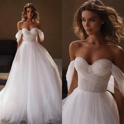 Personalizado personalizado elegante de alta qualidade fora do ombro vestido de baile miçangas até o chão vestidos de noite de organza