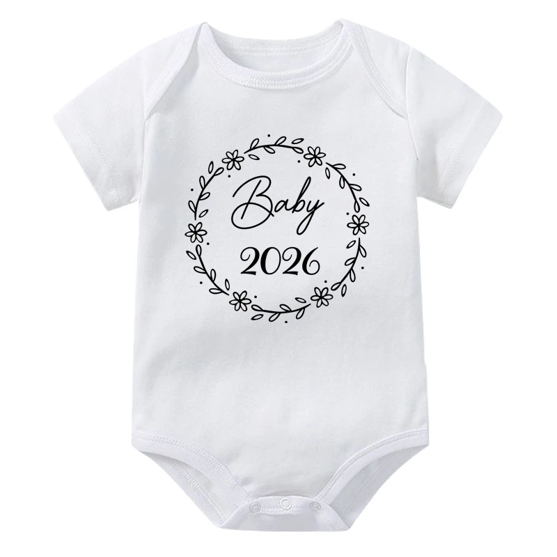 إعلان الطفل قريبا 2026 الوليد رومبير الصيف الفتيان الفتيات ارتداءها الجسم الحمل تكشف الملابس طفل بذلة