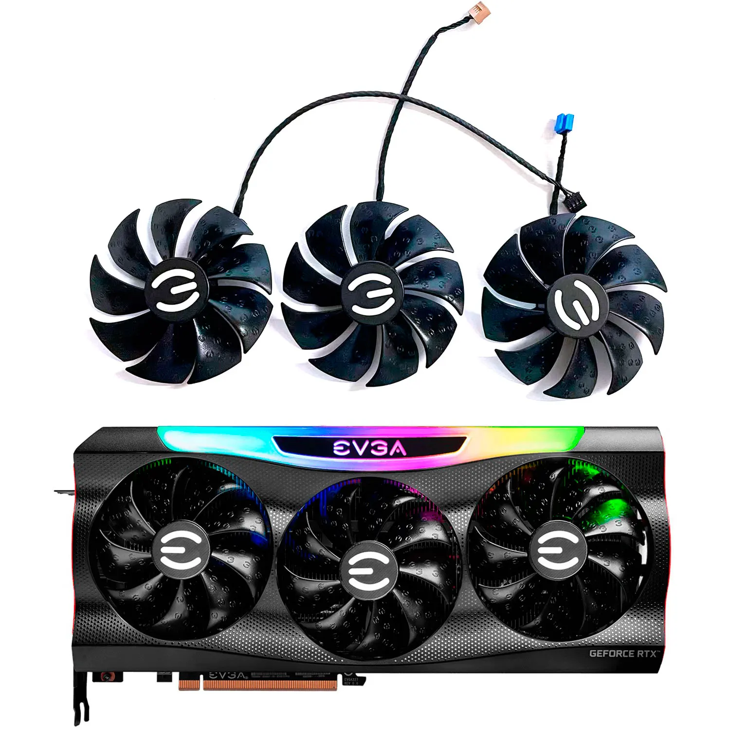 

87MM PLD09220S12H 12V 0.50A 4Pin Graphics Card Fan For EVGA RTX 3070 3080 Ti 3090 FTW3 ULTRA GAMING GPU Cooler