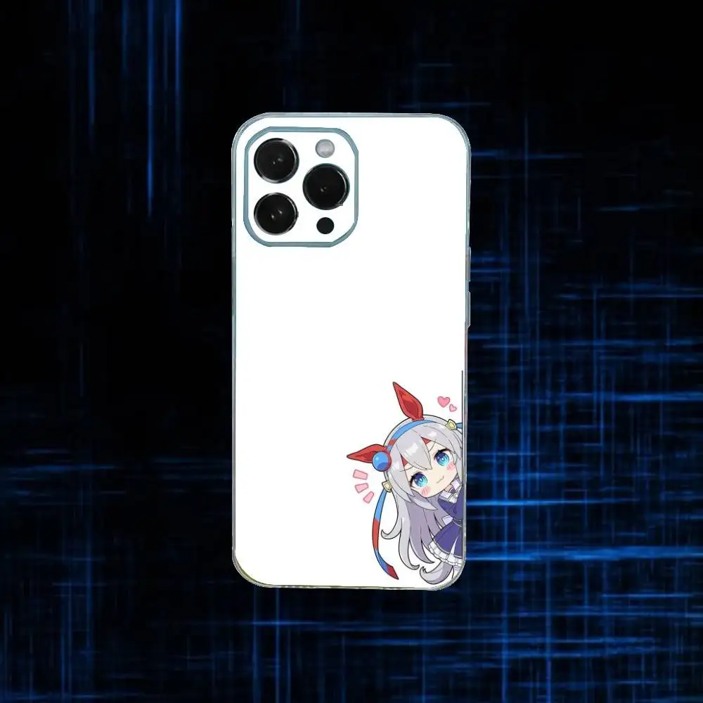 Pretty Derby Uma Musume Phone Case For iPhone17,16,15,14,13,12,11 Plus,Pro Max Soft Transparent Cover