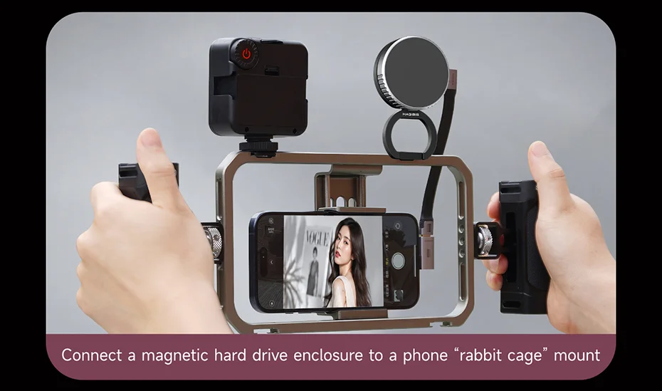 Hagibis Magnetic MagSafe Phone Tripod Mount