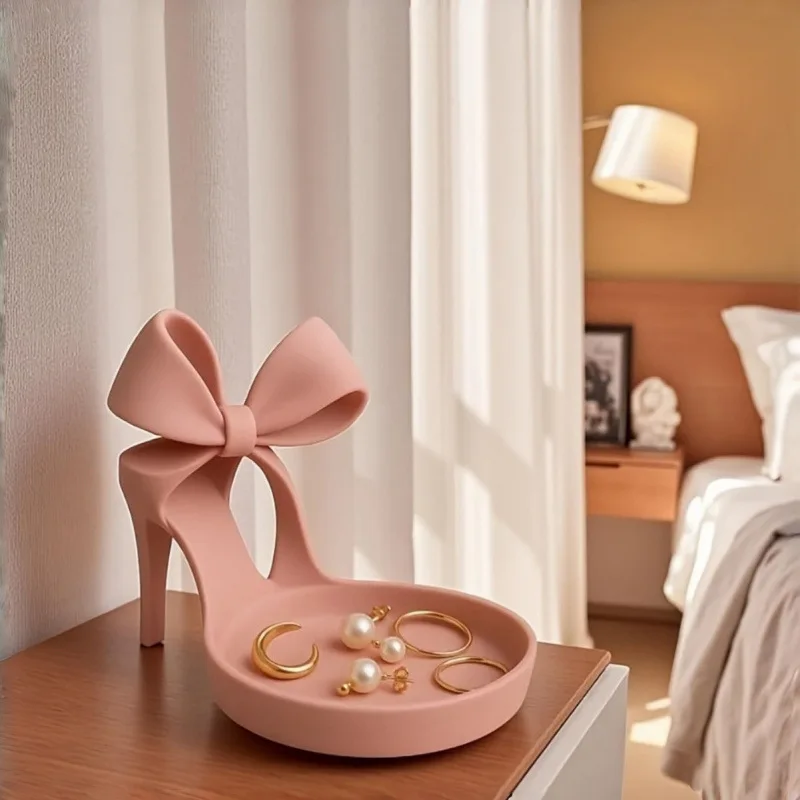 Girl Elegant Nice New 3D Printed High Heels Jewelry Tray High Heel Shoe Jewelry Tray 3D
