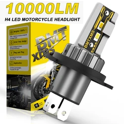 BMTxms H4 LED Motorcycle Headlight Bulbs 12V 20000LM H4 LED Moto Lights Hi Low Beam 6000K Lamp Canbus For Yamaha Kawasaki Suzuki