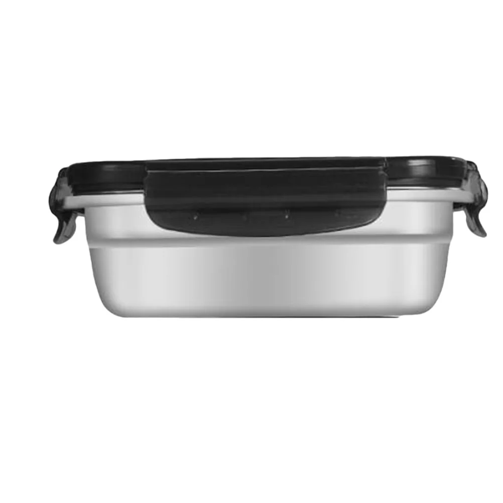 

350Ml Food Storage Container Stainless Steel Refrigerator Storage Box for Fruit Vegetable Keeping Fresh Sealing Crisper Kitchen