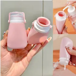 30/60/90ml Portable Silicone Travel Bottle Cosmetic Storage Refillable Bottle Leakproof Container Squeeze Tube Empty Bottle