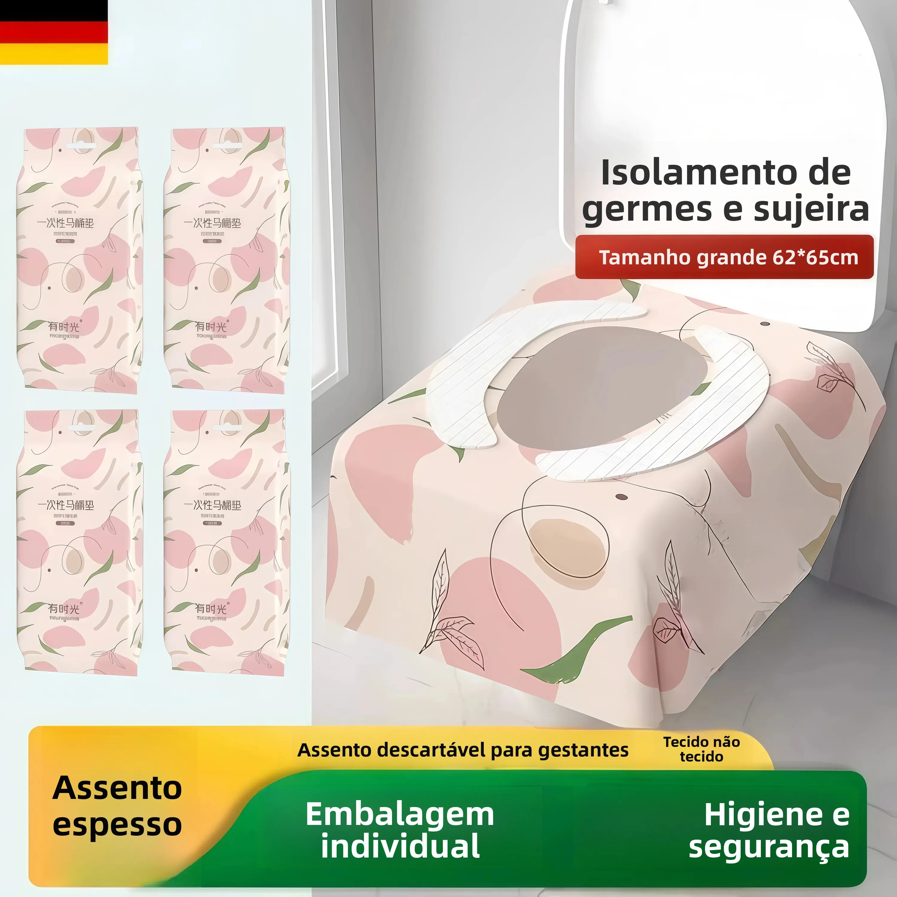 使い捨て厚手便座カバー旅行用特殊防水ホテル妊婦用便利ポータブル衛生便座パッド