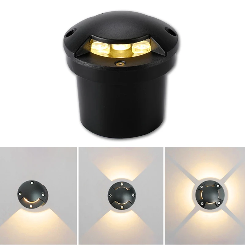 

IP67 DC12V Outdoor Lighting 10W 6W Garden Yard Step Stairs Floor Deck LED Recessed Inground Lamps LED Underground Spotlight 220V