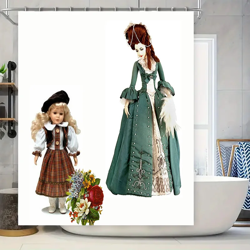 

Роскошное платье в стиле ретро, костюм куклы, наряд для детей и взрослых, модный исторический комплект одежды, аксессуары для кукол, игрушки, подарок, украшения