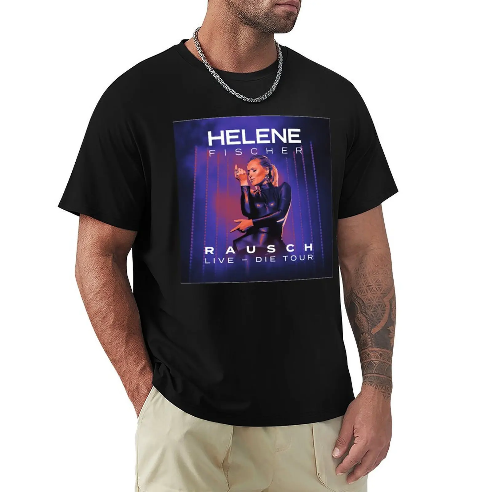 

Helene Fischer Live - Die Tour T-Shirt Gym Exercise Short Sleeve T-Shirt