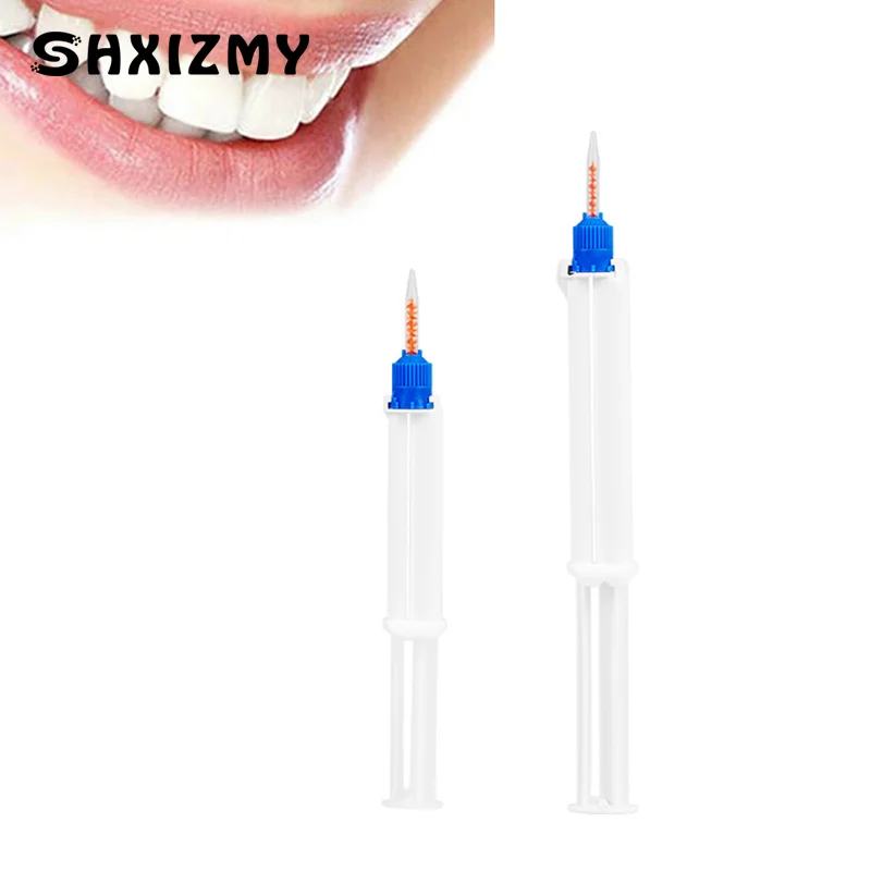 2.5ML/5ML Dual Barrel Syringe Teeth Whitening Gel Double Barrier Dental Supplies Bleach Teeth Whitening Gel High Quality