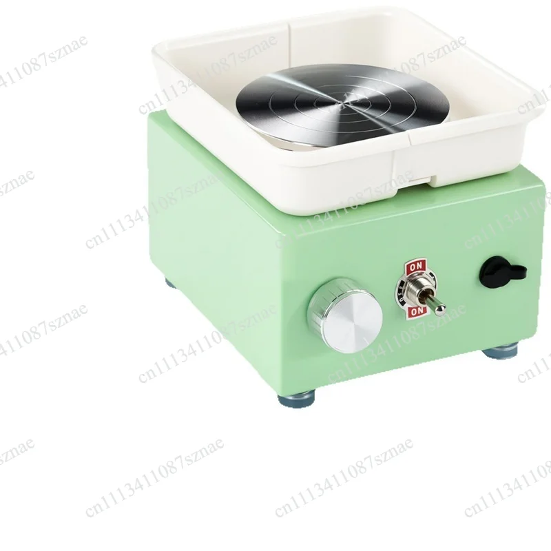 Mini Electric Pottery Wheel for Home Use, DIY Clay Throwing Machine for Ceramic Artists and Hobbyists
