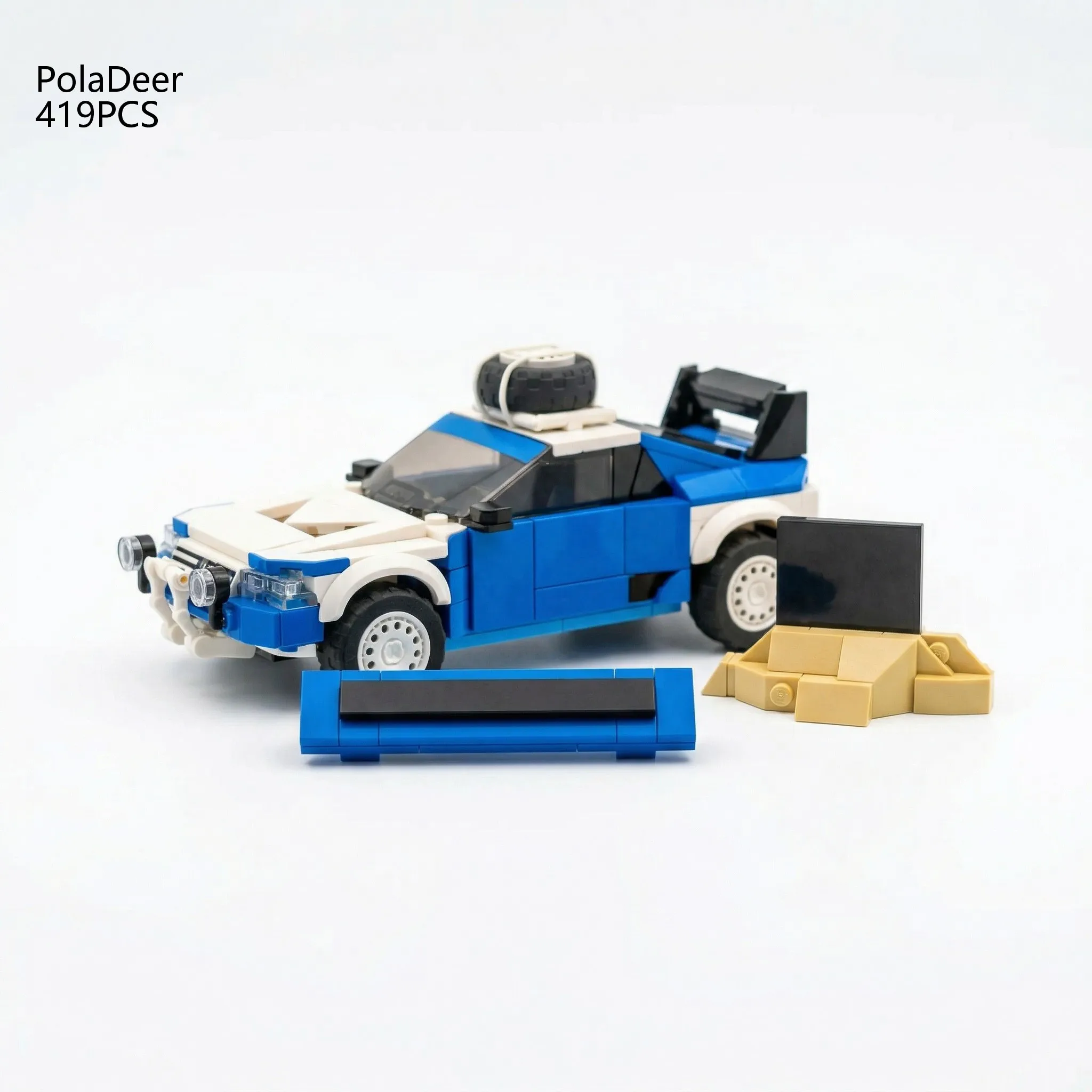 

DIY 419PCS 405 T16 Grand Raid ​​Champion Serie Custom Assembled Building Blocks With Sticker Educational Toy Model Holiday Gift