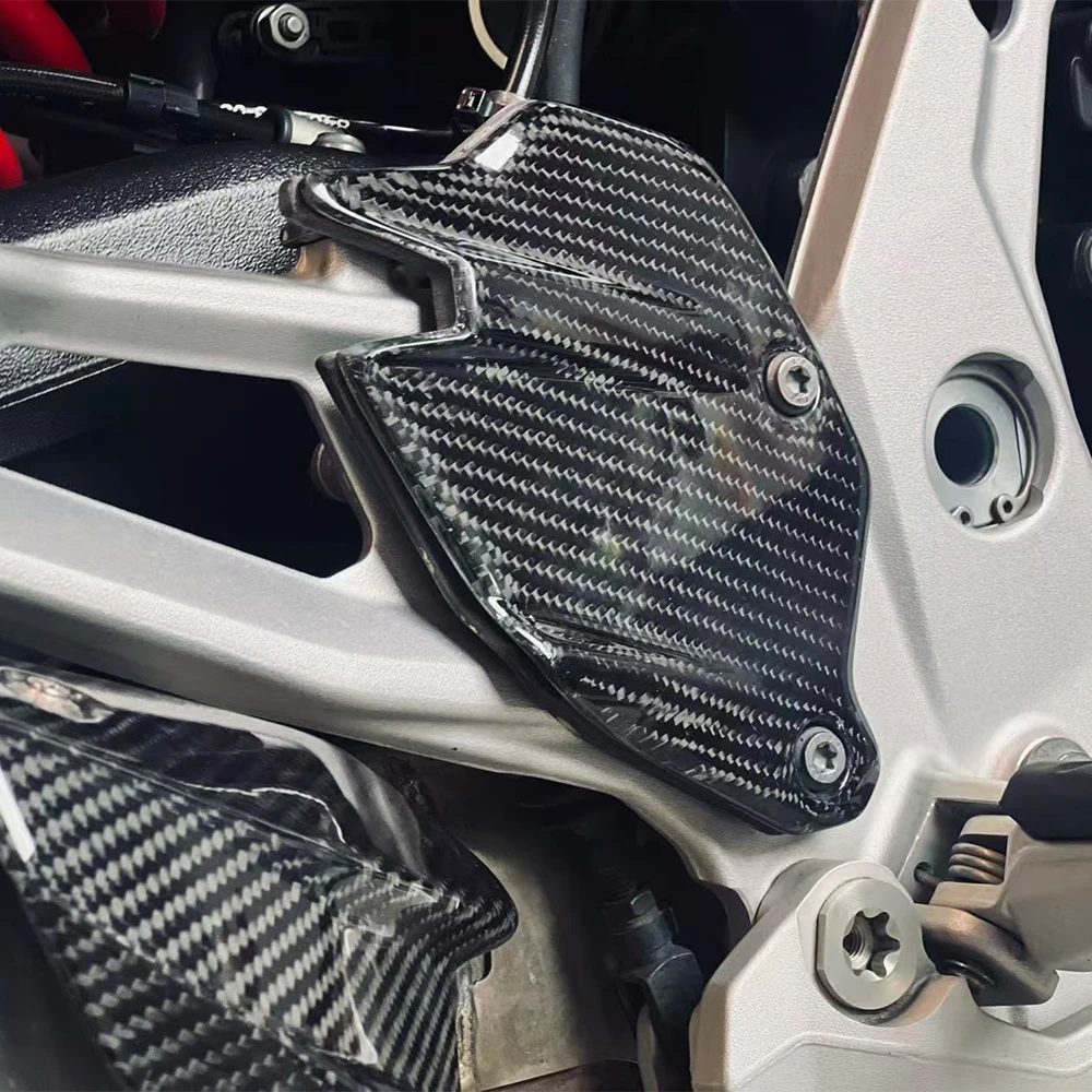 FOR BMW F900 XR/F900XR 2020-2025 - Full Carbon Fiber Motorcycle Heel Plates, Fairings & Modified Accessories
