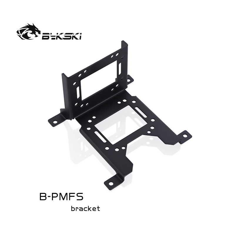 Bykski Multi-function Bracket Use for/ Radiator / Water Pump / Water Tank Black Computer Accessories Fitting B-PMFS