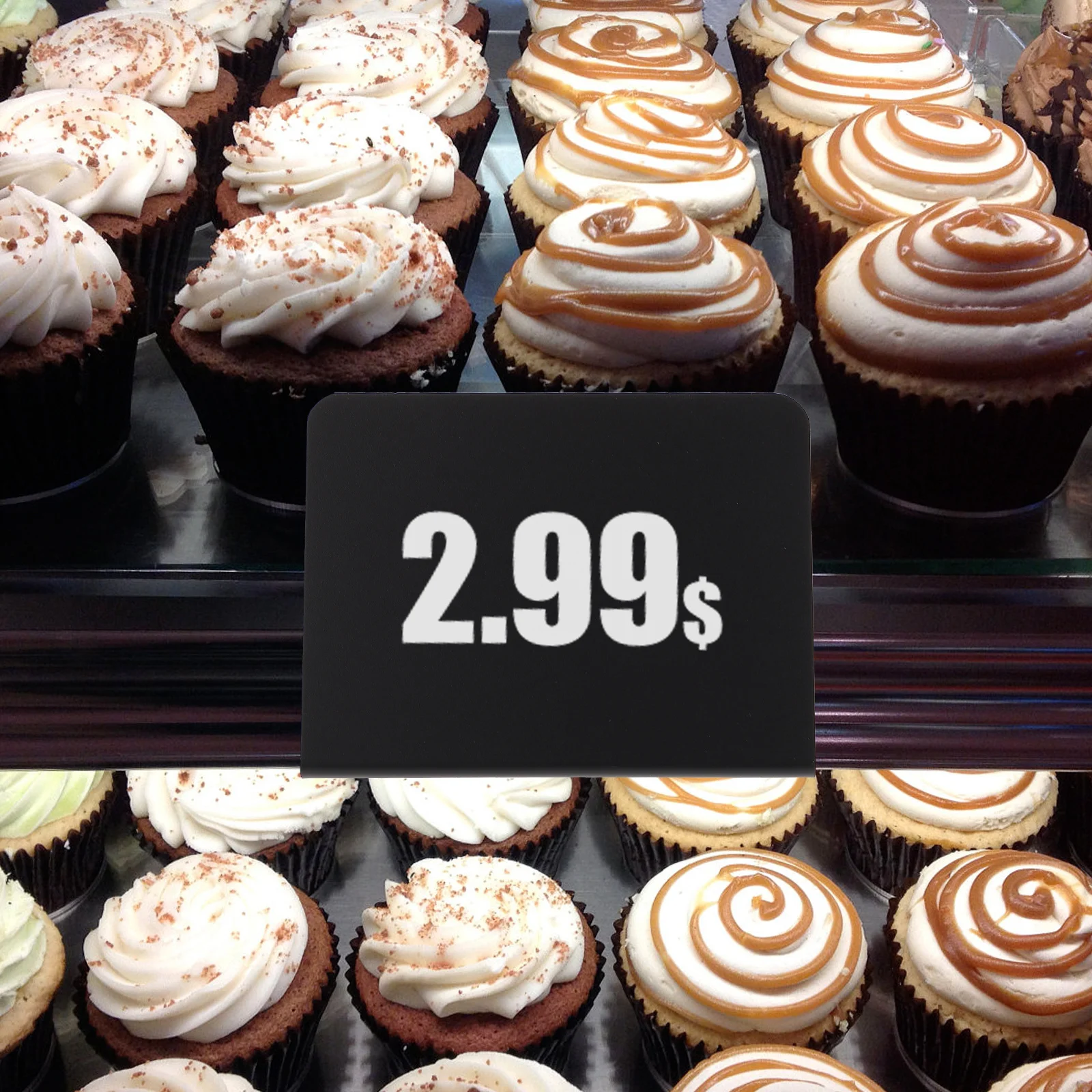 Pizarra de 5 uds., tableros de exhibición de precios regrabables para supermercados, tiendas, exposición, etiqueta de precio de PVC multifunción, mensaje