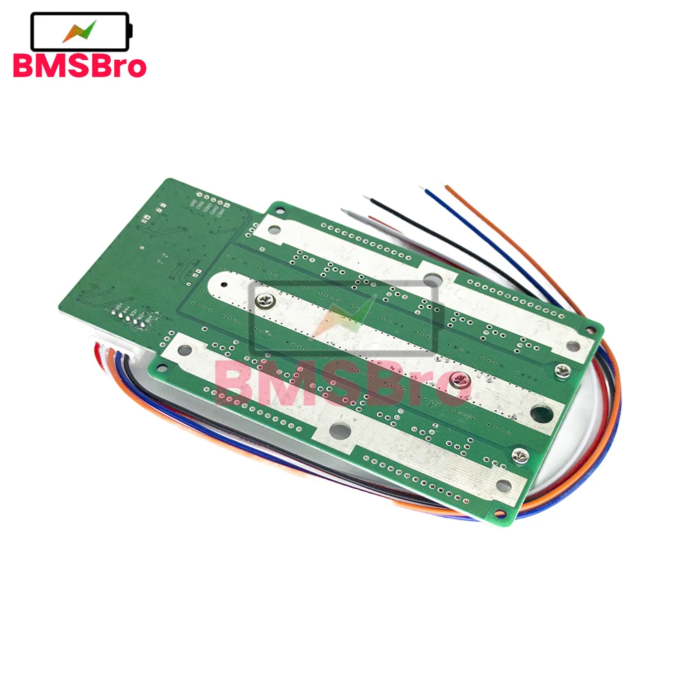 BMS 4S 12.8V 100A Li-ion Lifepo4 Battery Protection Board Battery Cell Pack Charge Discharge Protect Inverter for Car Motorcycle