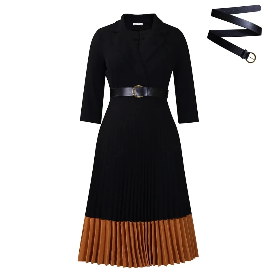 African Plus Size Dresses for Women Autumn Sexy African Women Apricot Black Yellow Midi Robes African Dresses for Women L-3XL