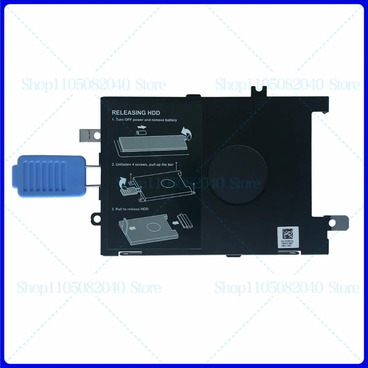 0745TM 745TM For Dell Precision 7510 7520 M7510 M7520 HDD Hard Drive Metal Caddy