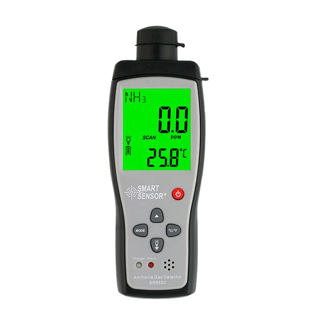 Smart Sensor AR8500 Portable Handheld Ammonia Gas Detector NH3 AR-8500