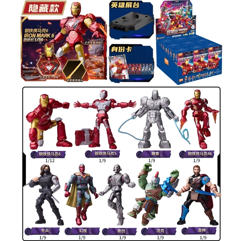 BLOKEES オリジナルマーベル伝説アベンジャーズギャラクシー 4