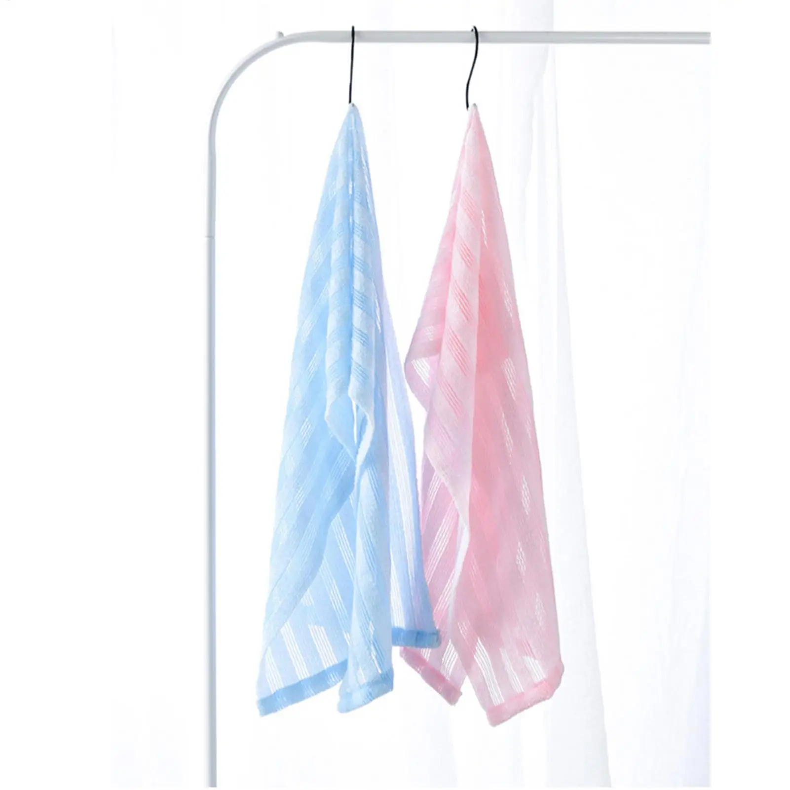 Ultra-Long Japanese Exfoliating Bath Towel Shower Scrubber Back AntibacterialRich Foam Washcloth Multi-Use Shower Skincare