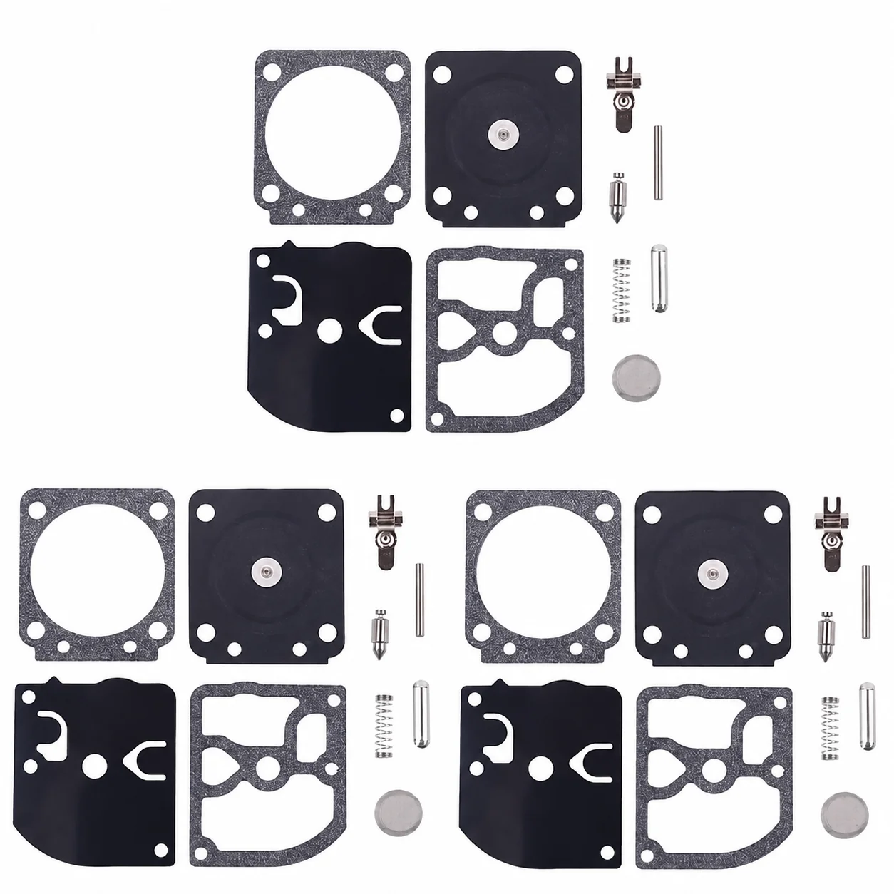 Kit de Reparación de Carburador para Zama C1Q-S75, S75A, S76, S76A, 77, 77A, S84, S84A, S84B, S85, S85A, S85B, S86 RB-105 Reemplaza Piezas Originales