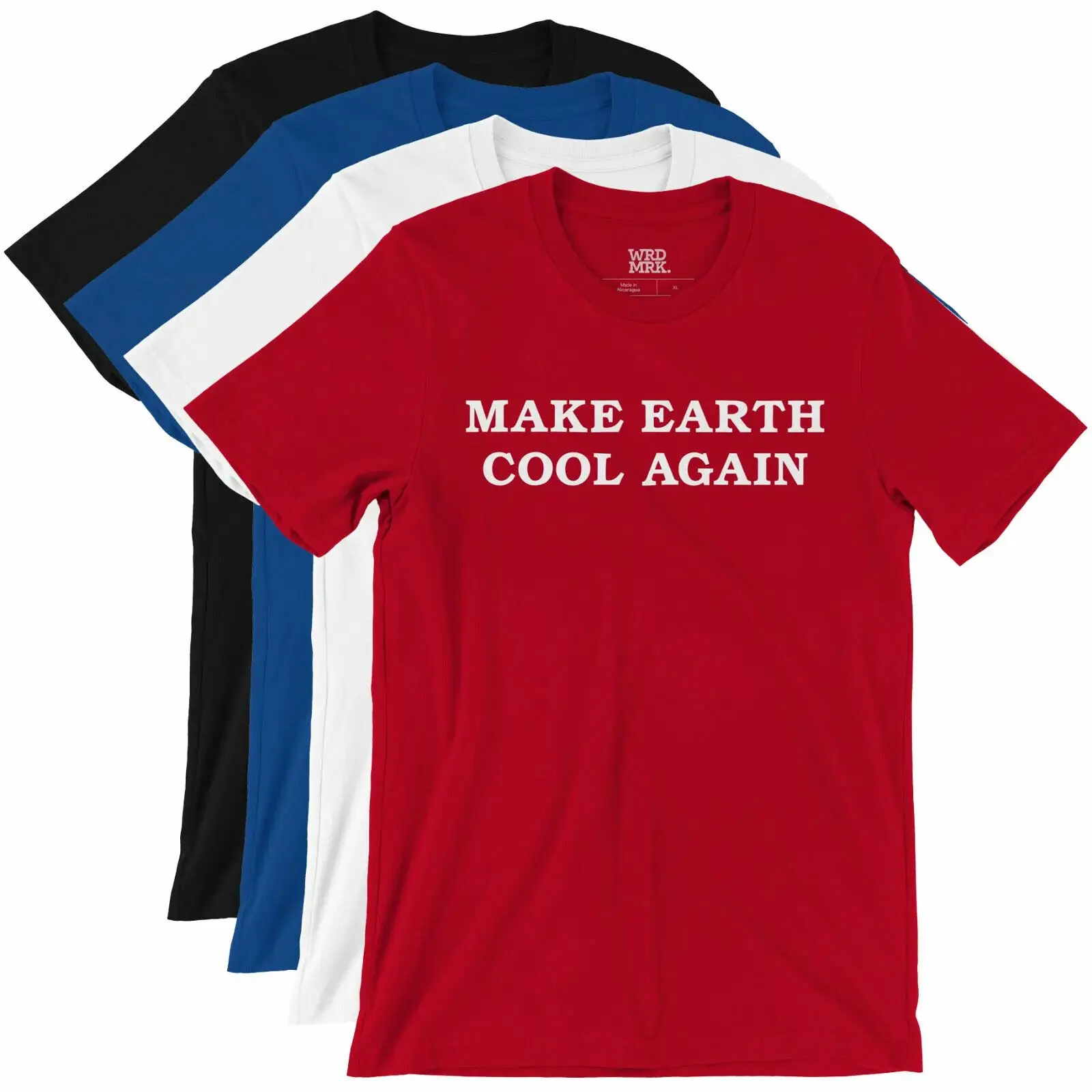 

Make Earth Cool Again T-Shirt - WRDMRK - Climate Change Global Warming