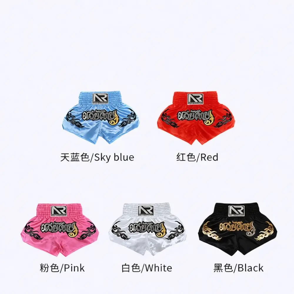 Premium MMA Shorts Muay Thai Training Gear Fighting Apparel Boxing Trunks Kickboxing Combat Sports Clothing Durable