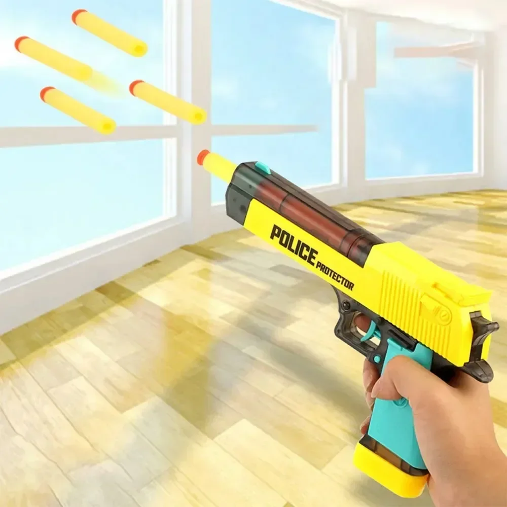 Kinderspeelgoedgeweren Balblaster met zachte kogels Schieten Buiten CS Games Onderwijs Speelgoed Verjaardagscadeau