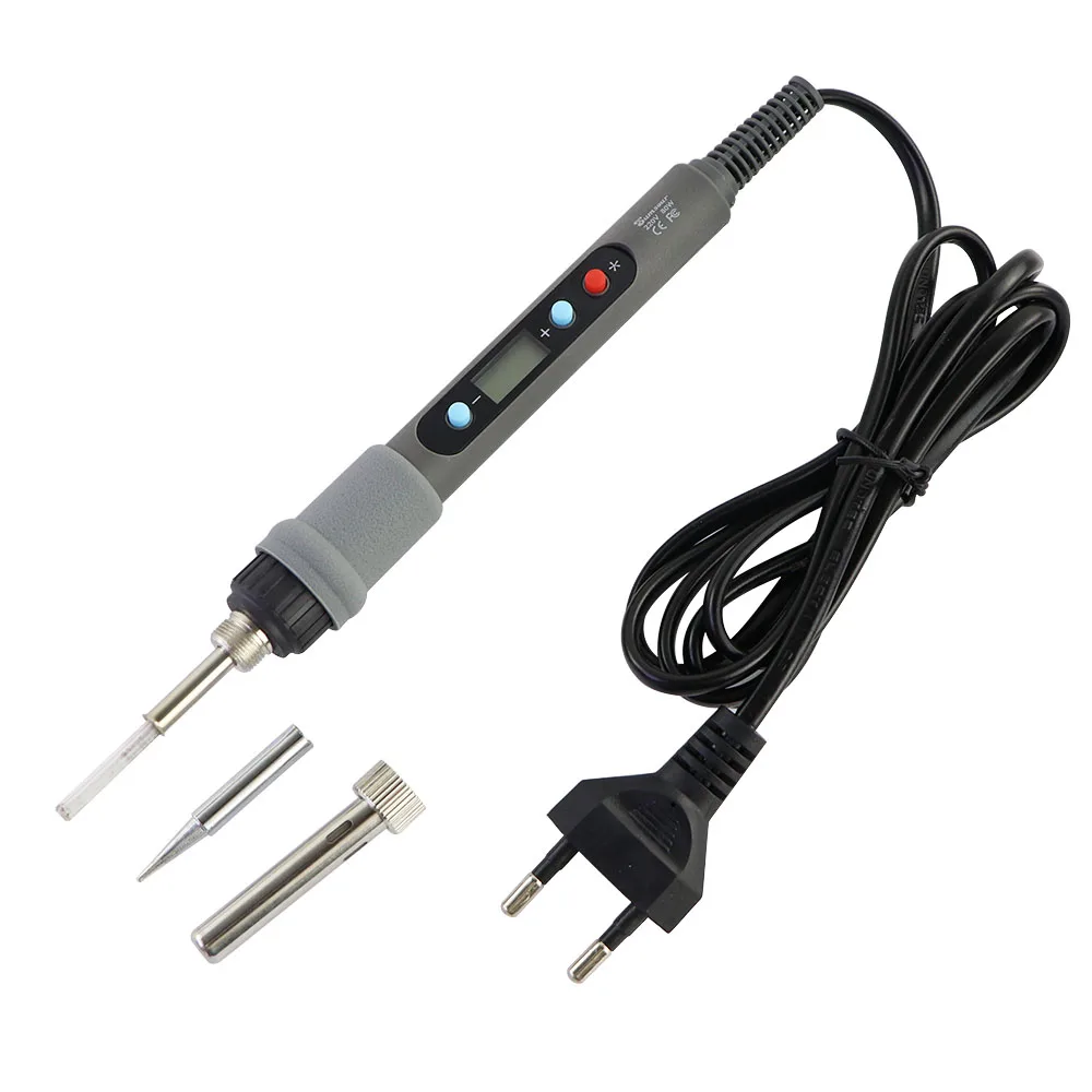 New Electric Soldering Iron 60W / 80W Digital Adjustable Temperature Desoldering Welding Repair Solder Tools