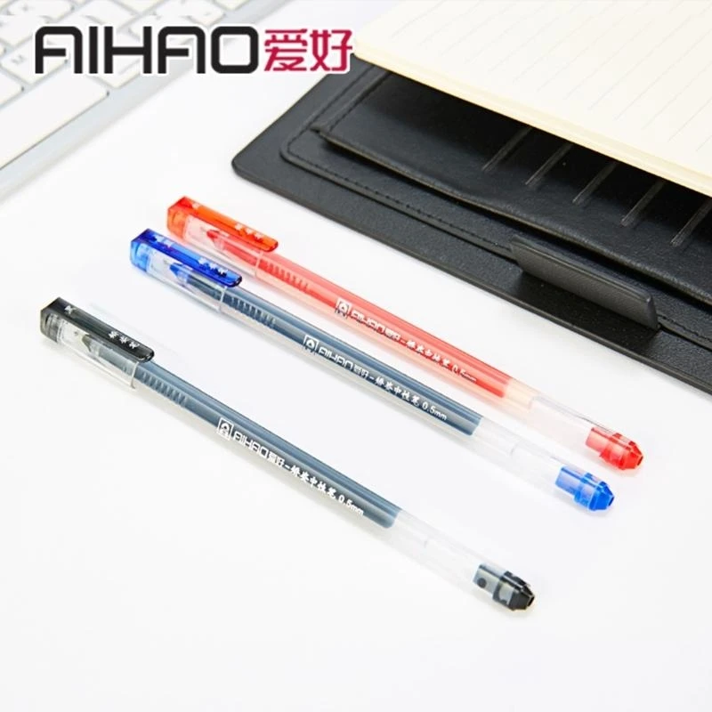 Pensos punto fino lápiz rollerball W89C, bolígrafos finos 0.5 mm gel gel líquida enrollando bolas