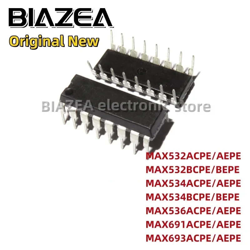1 pieza MAX532ACPE/AEPE MAX532BCPE/BEPE MAX534ACPE/AEPE MAX534BCPE/BEPE MAX536ACPE/AEPE MAX691ACPE/AEPE MAX693ACPE/AEPE DIP-16