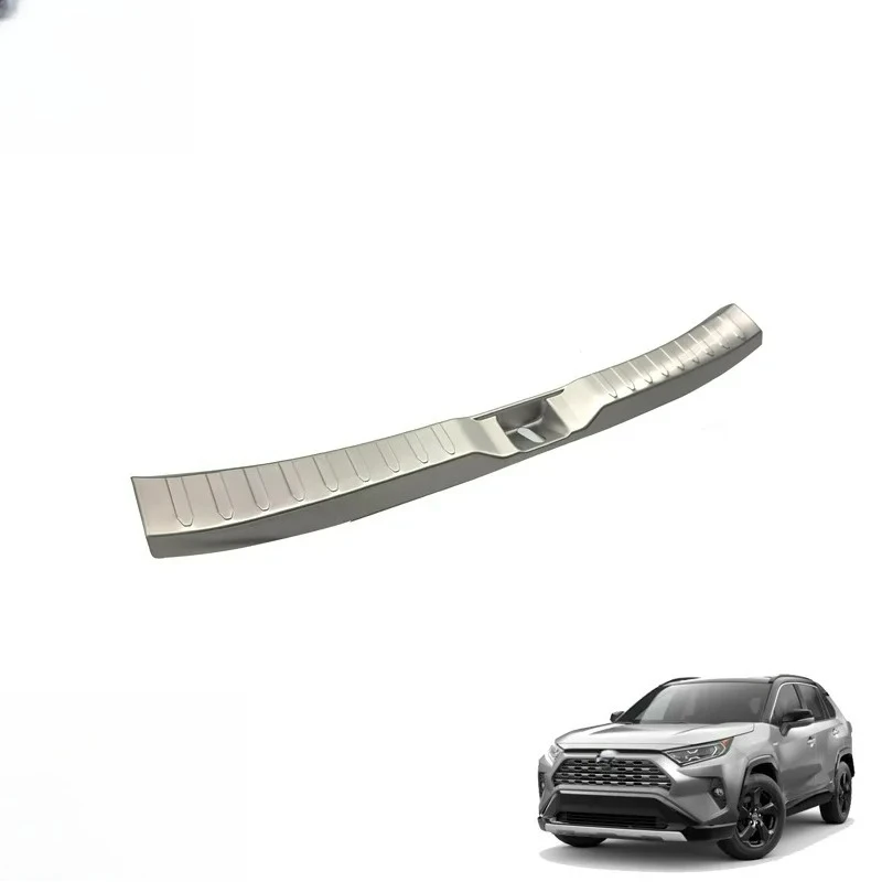 

2020 2021 2022 2023 2024 2025 For Toyota RAV4 rear Trunk Bumper Protector Rear Scuff Plate Rear Door Sill