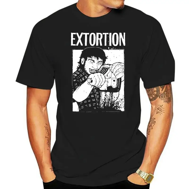 

EXTORTION Chainsaw T shirt (Spazz Infest Drop Dead)