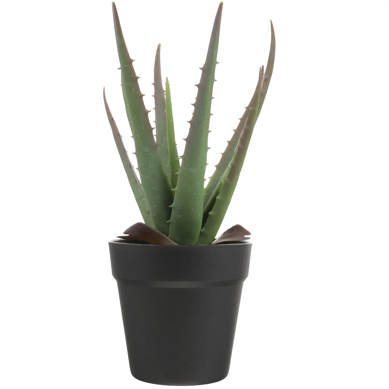 

Simulated Aloe Vera Bonsai Home Decor Plant Artificial Fake Plants for Indoor Small Figurine Succulent Simulation Potted