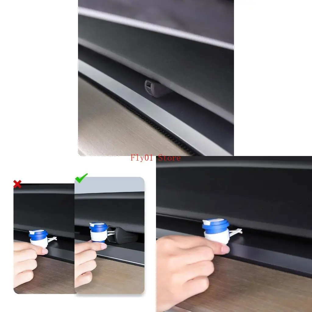 High Strength Vent Clip Adjustable Car Vent Mount Air Vent Attachments for Car