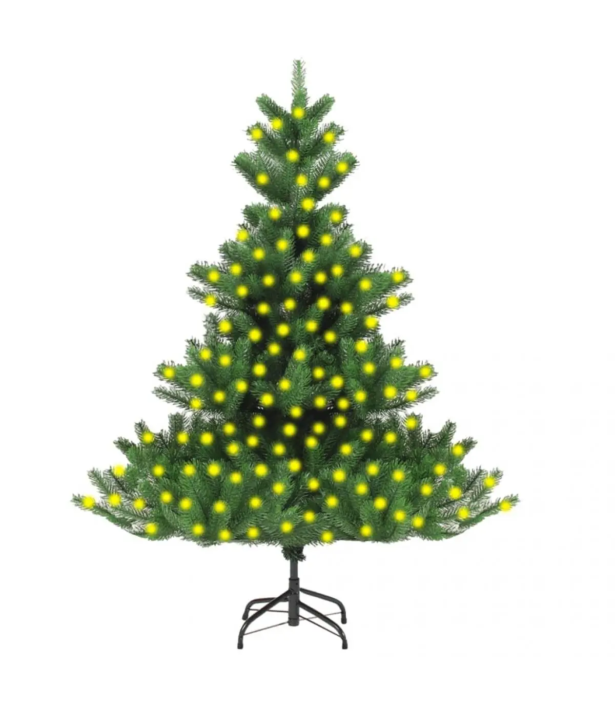 Christmas trees artificial Christmas tree Nordmann Fir with LED green 240 cm