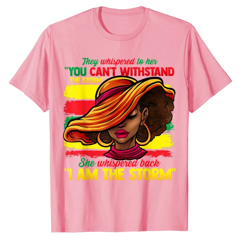 Proud Black African American Ladies Black History Month T-Shirt Aesthetic Clothes Sayings Quote Graphic Tee Short Sleeve Blouses